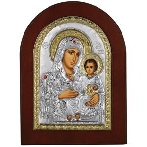 Εικόνα Παναγία 25 x 33 Με Ασήμι 950° MA-E1102-VX
