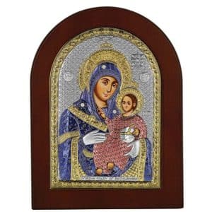 Icon Of Our Lady Of Bethlehem 20 x 26 With Silver 950° MA-E1109-AX-C