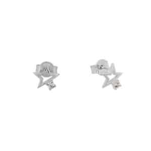 925° Silver Star Earrings SK313LP9 - Image 1