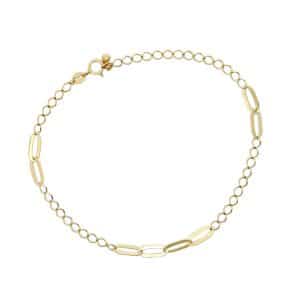 Chain Bracelet Made Of Yellow Gold K9 VR164K3