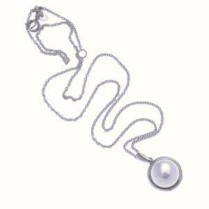 Arteon Necklace With Pearl In 925° Silver ART31912 - Image 3