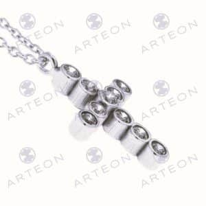 Arteon 925° Silver Necklace With Cross ART32750 - Image 3