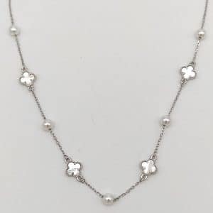 925° Silver Crosses Necklace 4A-KD1021-1W