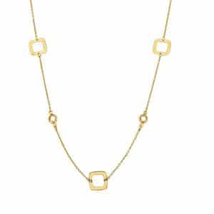 925° Silver Chain Necklace With Elements KO185KP9