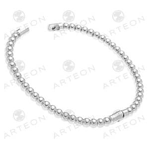 Βραχιόλι Arteon Με Μπίλιες Ανοξείδωτο Ατσάλι SS140022-1 - Image 3