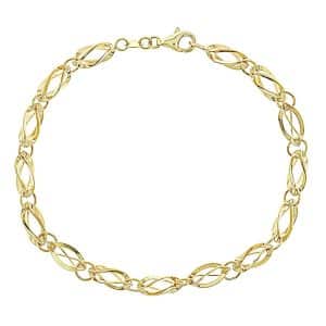 Βραχιόλι Χρυσό 14Κ Με Διπλούς Κρίκους VR222K5