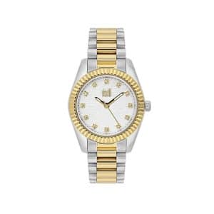 Δίχρωμο Γυναικείο Ρολόι Visetti City Link ZE-WSW499SGI